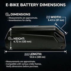 Black 48V 20Ah Battery & Anderson connector Battery BMS