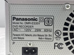 Panasonic DMR-ES35V DVD/VCR Combo Recorder Remote Cables Blank VHS & DVD Works!