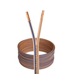 14 AWG 14/2 Transparent Audio Speaker Cable 50FT 100FT 250FT Clear Sound Quality