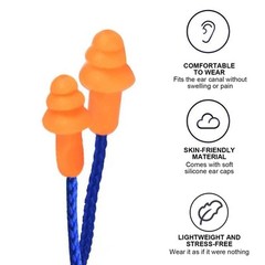 Earplug Travel Headphones Rugged Safety Plugs Listen To Audio While You Work!
