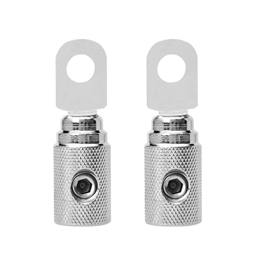 Conext Link RT4N-2 Set Screw Ring Terminal 2 Pack () 4 Gauge Nickel