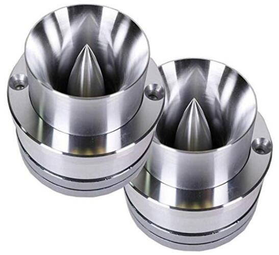 W460S 600 Watt Titanium Super Car Bullet Tweeter 1 Pair – 8 Ohm with Built in