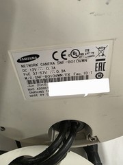 Fisheye IP Network Camera Lot of 6 + SBp-300TM1/EX (6) | Samsung SNF-8010VMN