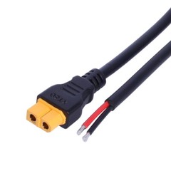 50cm/19.69in Long XT60 Connector Cable Female to Pigtail 2Pin Bare Wire for UAVs
