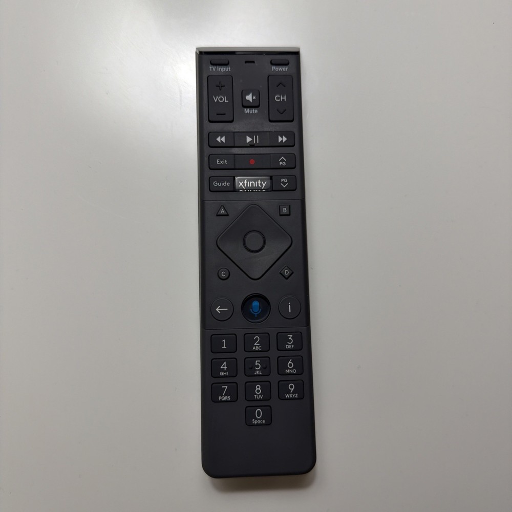 XFINITY XR15UQ TV Voice Activation Remote Control Gray XR 15 Xr15 Used Tested