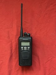 Kenwood NX-30O G Analog/Digital UHF Radio 450-512 MHz With Battery Mil Spec
