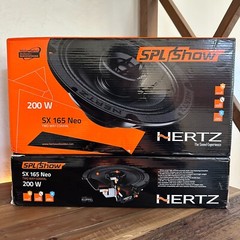 Hertz SX-165 NEO 6.5″ Speakers UV-Resistant & Waterproof – Harley Davidson – NEW