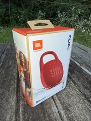 Red JBL Clip 5 Bluetooth Speaker – Open Box *UNUSED* Genuine V 5.3 CLIP5
