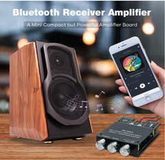 Placa amplificadora de audio estéreo 2.0 con potencia de hasta 100W (50W+50W), e