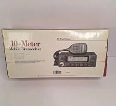 RadioShack HTX-10 25 Watt 10 Meter Mobile Transceiver 19-1110***UNTESTED***
