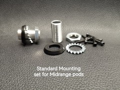 Focal ES100KE , Aluminum Pods for Focal Midrange and Tweeters