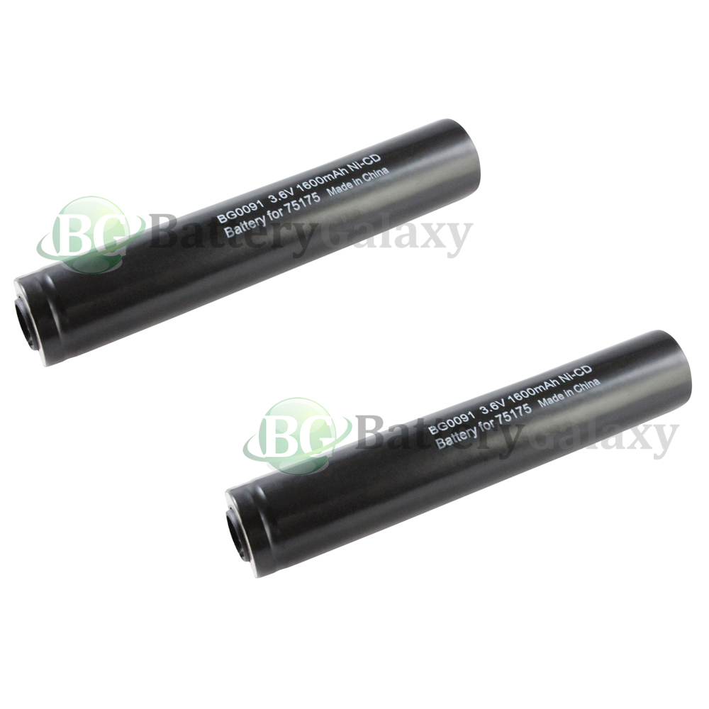 2 Rechargeable Replacement Battery for STREAMLIGHT STINGER Flashlight 3 Sub C