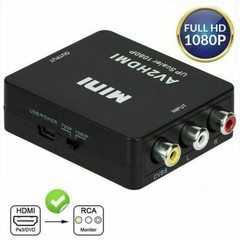 RCA AV to HDMI HD Converter Composite CVBS Audio Video Adapter Wii NES SNES
