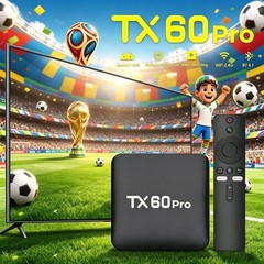 Smart TV Box 16GB RAM 256GB ROM 4K Dual Band WiFi Bluetooth Voice Remote