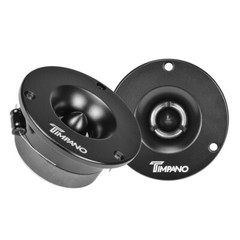 (2) 3.75″ SUPER TWEETER TIMPANO 300W TPT-ST3 BLACK BULLET 4 OHMS PRO AUDIO PAIR