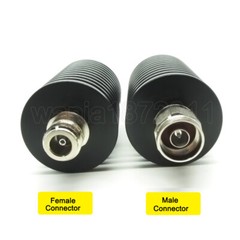 RF Coaxial Dummy Load N Type Male Female Connector Resistor 5-100W 50 ohm 3GHz
