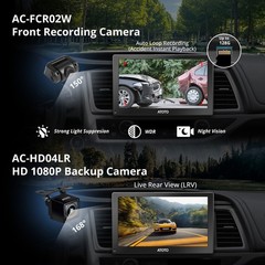 ATOTO 9in AI Android Portable Car Stereo 4G Dual Camera 2s Start Remote Control