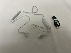 Sony WI-C100 Wireless in-Ear Bluetooth Headphones with Built-in Microphone,White