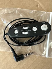 Lot of 4 Vintage UNBRANDED In-line Remote Control for CD or Cassette Players