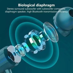 Wireless Bluetooth Headphones Super Bass Neckband Stereo Earphones Headsets Mic