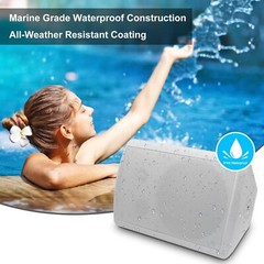 Herdio 4x 6.5″ 800W Outdoor Bluetooth Speakers Waterproof Wall Mount Speaker