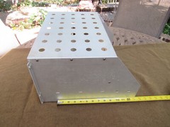 VINTAGE HAM RADIO HOME BREW DEVICE COOLING ENCLOSURE W/FAN