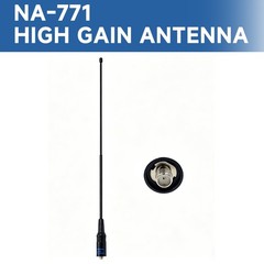 2-Pack Dual Band 144/430MHz SMA-Female for Baofeng UV-5R V Nagoya NA-771 Antenna