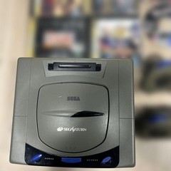 Sega Saturn Home Console + 2 Controllers + Cables + 7 Games Tested Working Japan