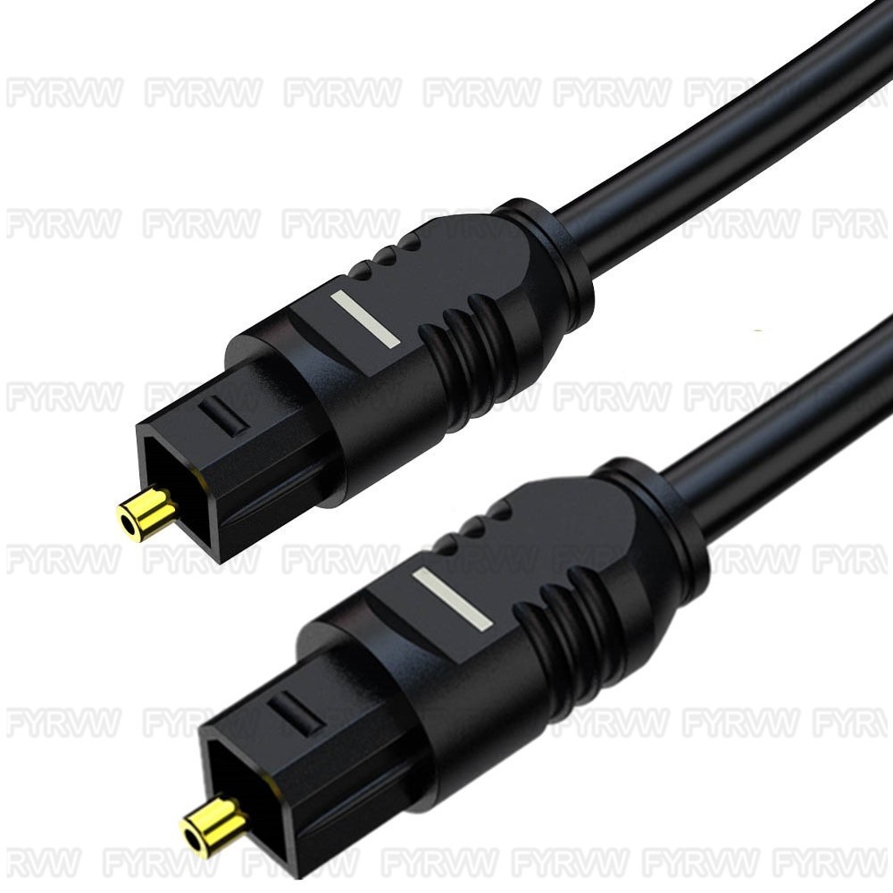 0.5M-5M Digital Fiber Optic Audio Cable Cord Optical TosLink for TV DVD AMP USA