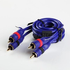 3ft 3′ HIGH PERFORMANCE DIRECTIONAL BALANCE RCA 2 Male to Male Audio Cable