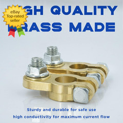1 Pair Battery Terminal Connector Heavy Duty Cable End Connector Compatible
