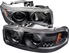1999-2006 GMC Sierra 1500 2500 3500 Headlights–Compatible Replacement