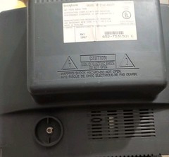 BrokSonic 13″ CTVG-4563TT RF Color CRT TV Retro,Gaming (Fast Shipping)