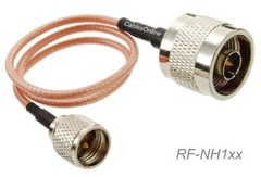 N Male to Mini-UHF Male 50-Ohm RG316 Coax Low Loss Jumper RF Cable