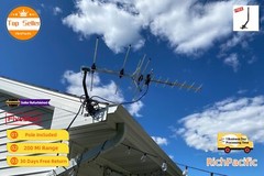 Yagi Outdoor HDTV Antenna 250 Mile for 4K UHD & Free Local Channels