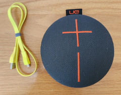 Ultimate Ears UE Roll 2 Bluetooth Speaker Gray Orange w/ USB cord – Free Ship