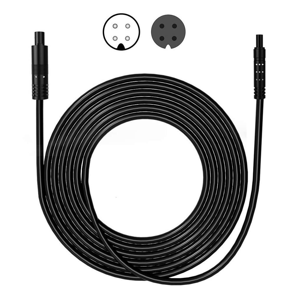 4 Pin 16.5Ft Dash Cam Rear View Backup Camera Reverse Car Recorder Cable Exte…