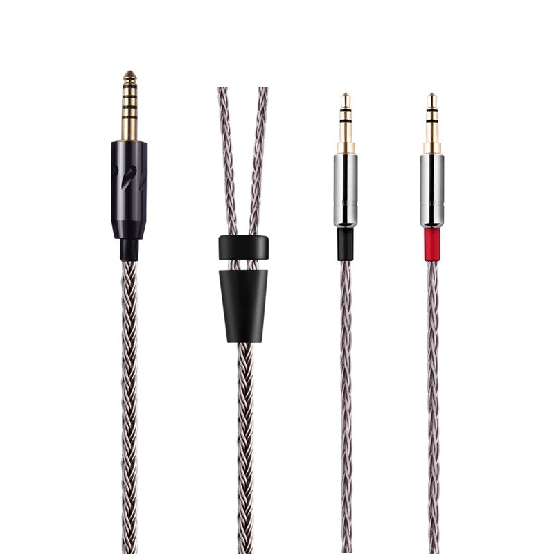 6N 4.4mm balanced Audio Cable For JVC HA-SW01 HA-SW02 headphones