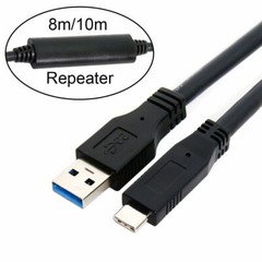 USB-C USB 3.1 Type C Male to USB3.0 Type A Male Data Repeater Cable 10m 8m 5m