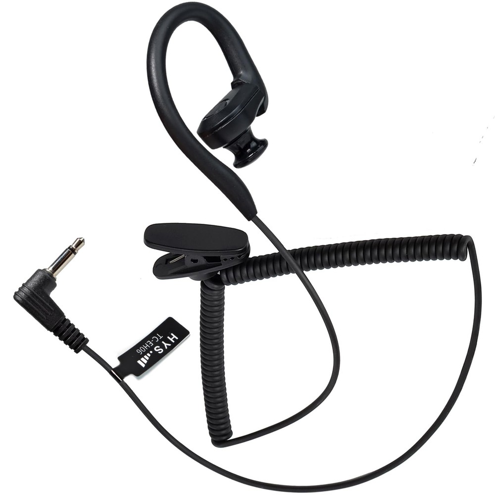 3.5mm Wired Single Earpiece for Listening Only, Tactical Earbud, Law Enforcem…
