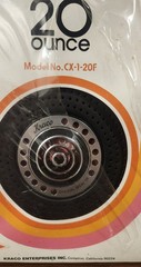 Rare New Kraco Coaxial 20oz Speakers 5 1/4 Round Cx-1-20F 1970’s 2 Speaker Set