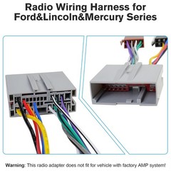 16Pin-24Pin Radio Wiring Harness Adapter Kit with Ford F-150 F-250 F-350 F-45…