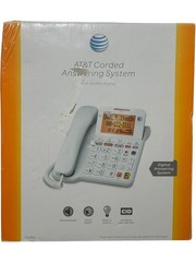 AT&T CL4940 Corded Phone Digital Answering System Big Button Backlit