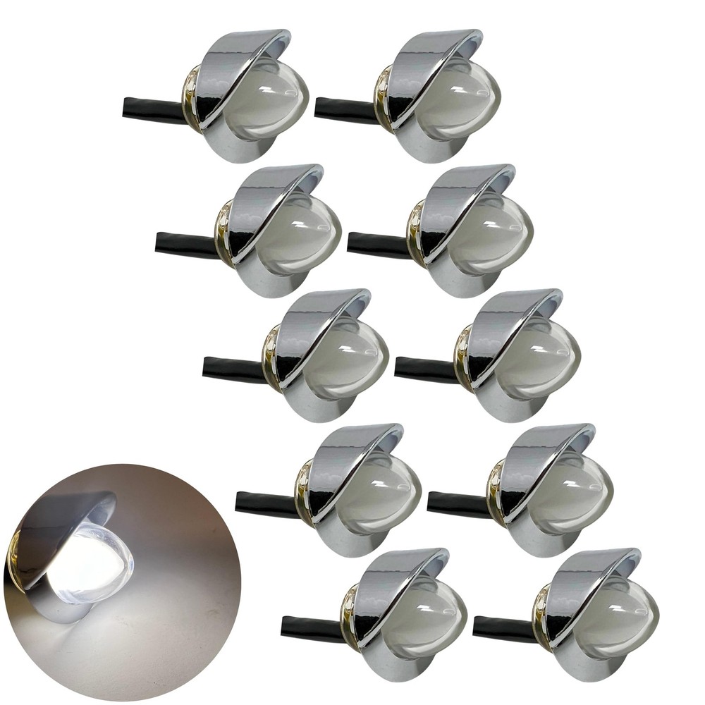 All Star Truck Parts | Mini Watermelon Lights 3/4″ Diameter 1-LED GLO Style| 10