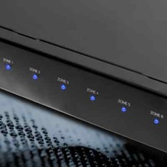 6-Zone App-Controlled Matrix for Multi-Room Audio, iOS/Android Compatibility