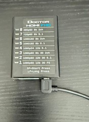 Dr HDMI 4K HD Fury 18GDPS/600 MHZ, 4K HDR Good Condition