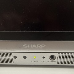 Vintage SHARP Aquos 13 inch TV LC-13S1U-S LCD Retro Gaming No Remote Tested