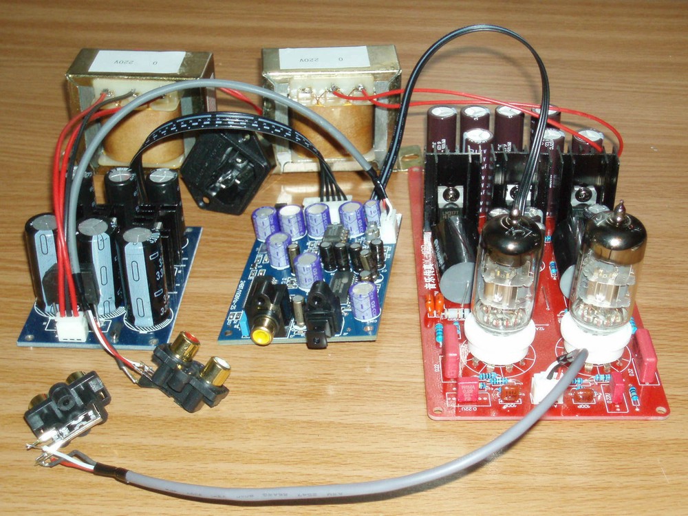 24bit/192KHz TUBE DAC DIY KIT – Lampucera1.0 + Lampizator CS8416 + CS4397