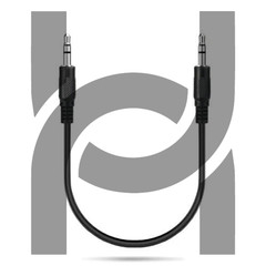 Car AUX Audio Cable 1M 3.5mm Male to Male Stereo Cord For PC iPad Speaker
