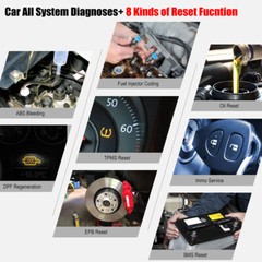 Ancel X6 Bluetooth Bi-Directional OBD2 Automotive Full System Car Diagnostic